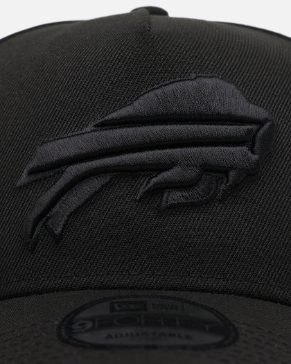 New Era Buffalo Bills 'Black on Black' 9FORTY A-Frame Snapback Black/Black