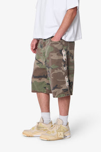 MNML Baggy Mojave Canvas Short Camo