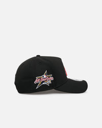 New Era Atlanta Braves 'Black And Team Color' 9FORTY A-Frame Snapback Black/Official Team Color