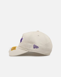 New Era Los Angeles Lakers 'Cut-Off Visor' 9FORTY Snapback Stone