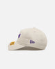 New Era Los Angeles Lakers 'Cut-Off Visor' 9FORTY Snapback Stone