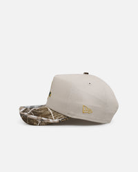 New Era Boston Red Sox 'Real Tree Stone' 9FORTY A-Frame Snapback Stone