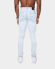 Carre Rugueux Distressed Skinny Jeans Superwash Blue