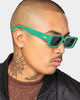 NUQE Fragment Sunglasses Green