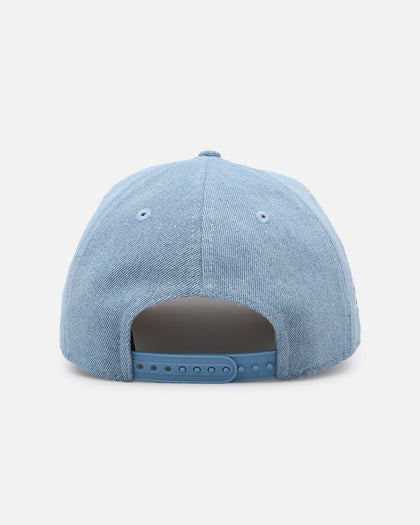 New Era Atlanta Braves 'Denim' 9FORTY A-Frame Snapback Denim/Wheat/White