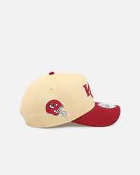 New Era Kansas City Chiefs 'Vintage' 9FORTY A-Frame Snapback Vegas Gold