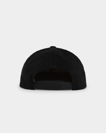 Hood X Culture Kings Las Vegas Collab Original Corduroy Snapback Black