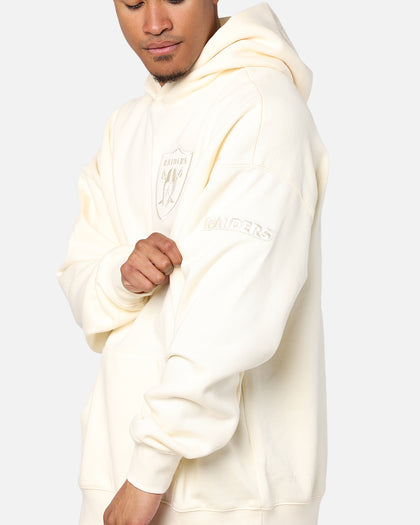 Pro Standard Las Vegas Raiders Drop Shoulder Hoodie Eggshell