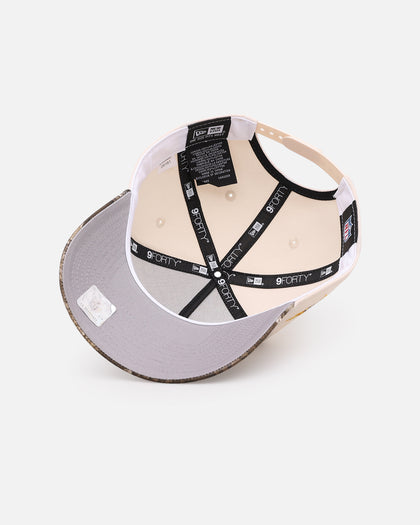 New Era Denver Broncos 'Realtree Visor' 9FORTY A-Frame Snapback Cream/Camo