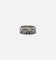 NXS Butterfly Band Ring Steel/Black