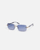 Belvoir & Co Hustler Sunglasses White/Blue