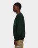 Rats Get Fat Paranoid Crewneck Military Green