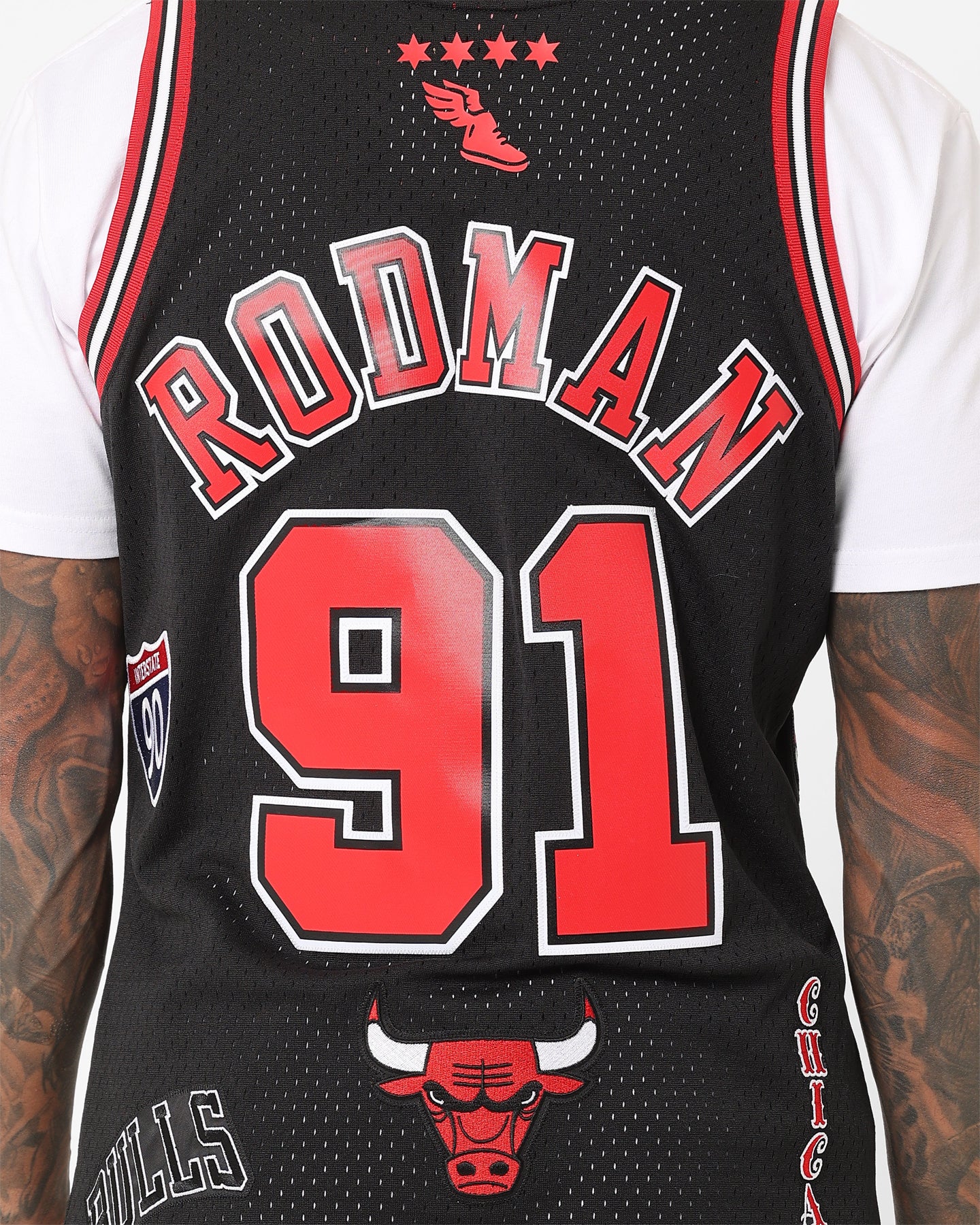 Mitchell & Ness Chicago Bulls Dennis Rodman Hi-Way Swing Jersey