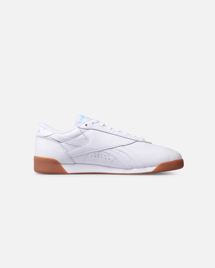 Reebok Women's Freestyle Lo White/White/Gum
