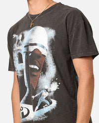 73Studio X Pixar Frozone Heavyweight T-Shirt Black Wash