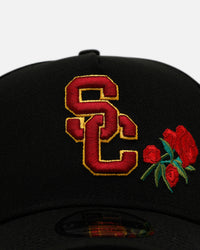 New Era University Of Southern California Trojans 'Rose Emblem' 9FORTY A-Frame Snapback Official Team Color