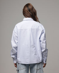American Thrift Oxford Long Sleeve Shirt Blue Stripe