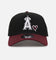 New Era Los Angeles Angels 'Burgundy Hearts' 9FORTY A-Frame Snapback Black/Maroon