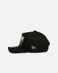 New Era Los Angeles Lakers 'Spooky Script' 9FORTY A-Frame Snapback Black/Green/Purple