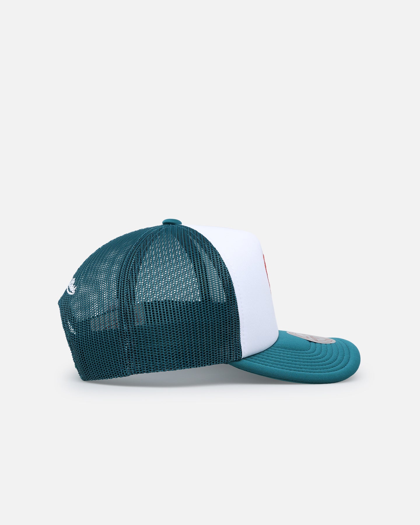 Mitchell & Ness Miami Dolphins Team Foam Trucker Snapback Teal