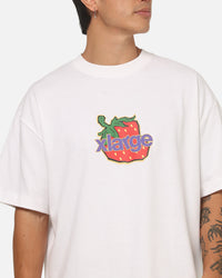 X-Large Strawberry Gorilla T-Shirt White