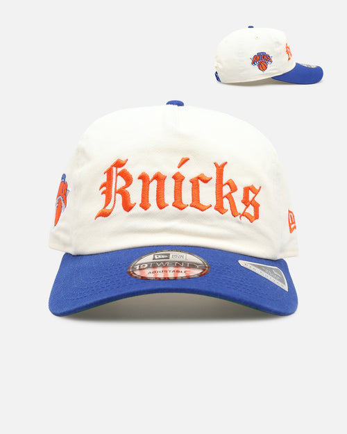 New Era New York Knicks 'Old English' 19TWENTY Snapback Official Team Colors