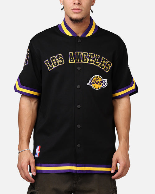 Pro Standard Los Angeles Lakers Warm Up Shirt Black
