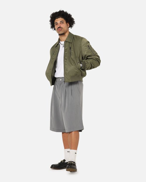 XXIII Baggy Pleated Shorts Grey