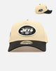 New Era New York Jets 'Vintage' 9FORTY A-Frame Snapback Vegas Gold