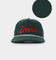 47 Brand New Jersey Devils 'NHL Corduroy Team Script' Corduroy Crossrope '47 Hitch Snapback Dark Green