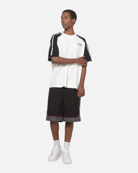 Carre Script Boardshorts Black/White