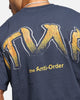 The Anti Order Anti Collegate Boxy T-Shirt Navy