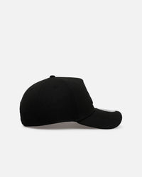 New Era Atlanta Braves 'Easy Black' 9FORTY A-Frame Snapback Black/Black