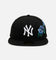 New Era New York Yankees 'Blue Rose' 59FIFTY Fitted Black/Blue