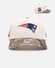 New Era New England Patriots 'Realtree Visor' 9FORTY A-Frame Snapback Cream/Camo
