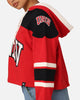 47 Brand Women's University Of Las Vegas Cropped Lacer Hoodie Red