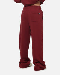 Carre Rivet Trackpants Burgundy