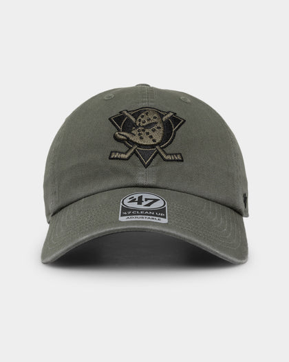 47 Brand Anaheim Ducks '47 Clean Up Strapback Moss
