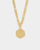 Raising Hell Women's Letter Anklet Gold