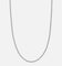 Saint Morta 2MM Palm Chain White Gold