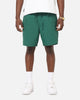 Carre Panelled Nylon Shorts Green