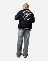 New Era Las Vegas Raiders Throwback Jacket Black