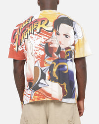 73Studio X Street Fighter Chun Li All Over Print T-Shirt Black