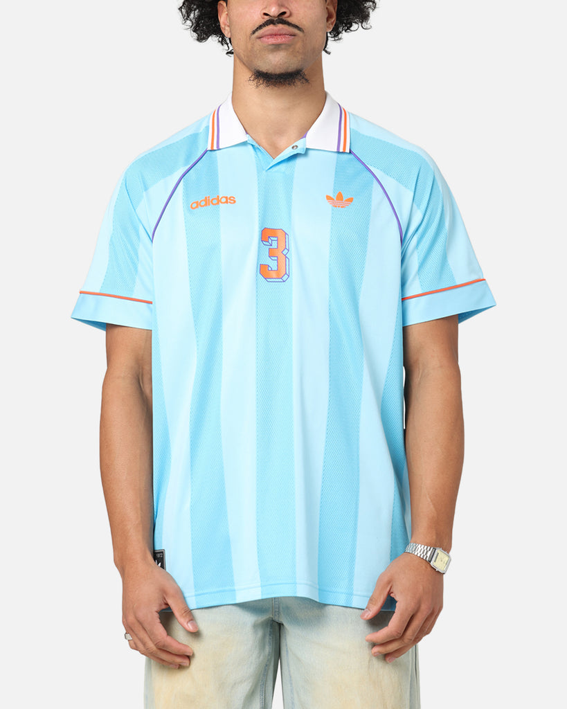 Adidas Jacquard Jersey Cyan | Culture Kings US