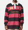 Bleacher Athletic Brisbane Broncos NRL Stripe Rugby Polo Shirt Official Team Colour