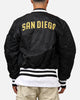 New Era X Alpha Series X MLB San Diego Padres MA-1 Bomber Jacket Black