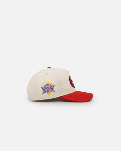 47 Brand San Francisco 49ers Gridiron Snapback Natural/Red