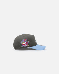 New Era Atlanta Braves 'Contrast Visor' Pre-Curved Golfer Snapback Moss/Sky