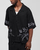 Carre Botanica Button Up Shirt Black