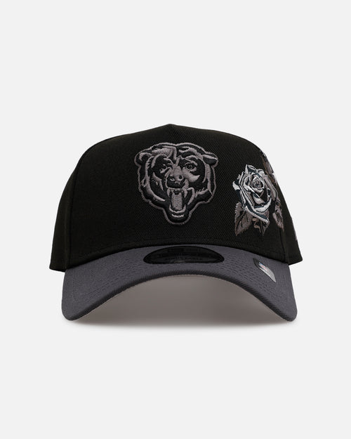 New Era Chicago Bears 'Stealth Roses' 9FORTY A-Frame Snapback Black